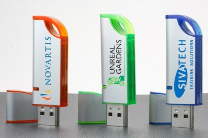 Curve Custom Flash Drives